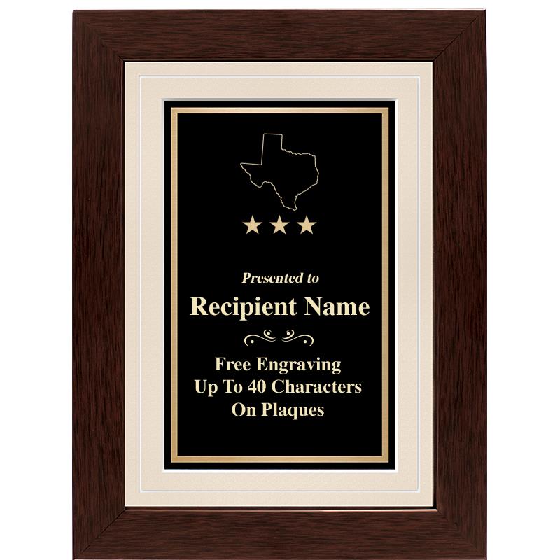 12"x9" GROVE BEIGE PLAQUE