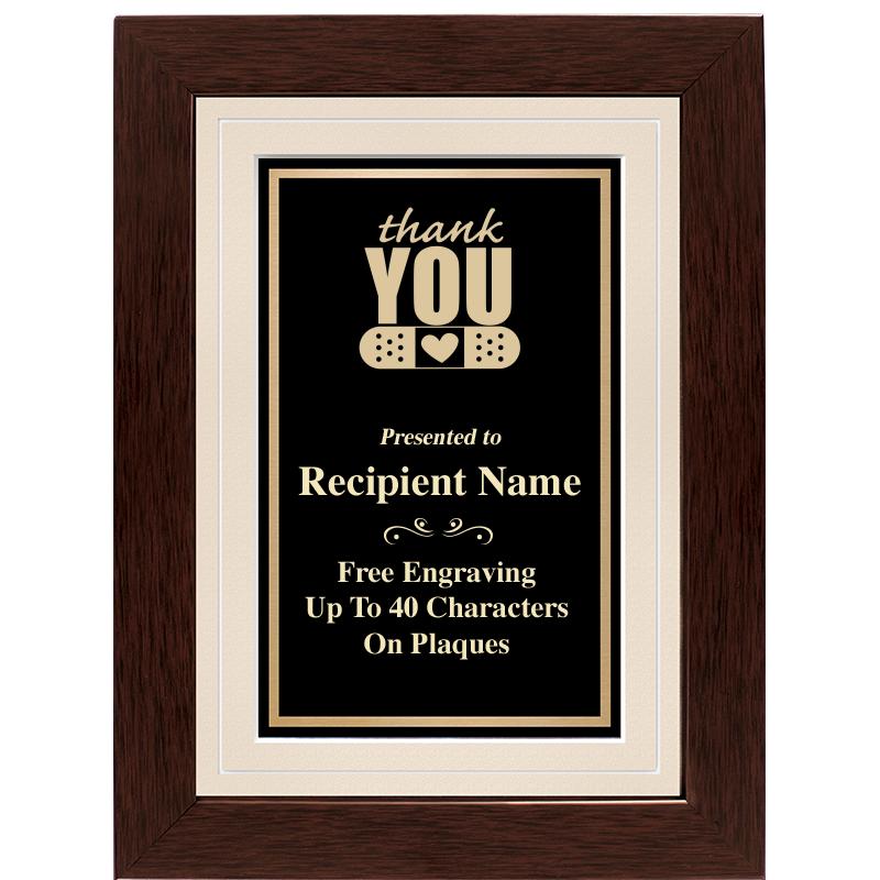 12"x9" GROVE BEIGE PLAQUE