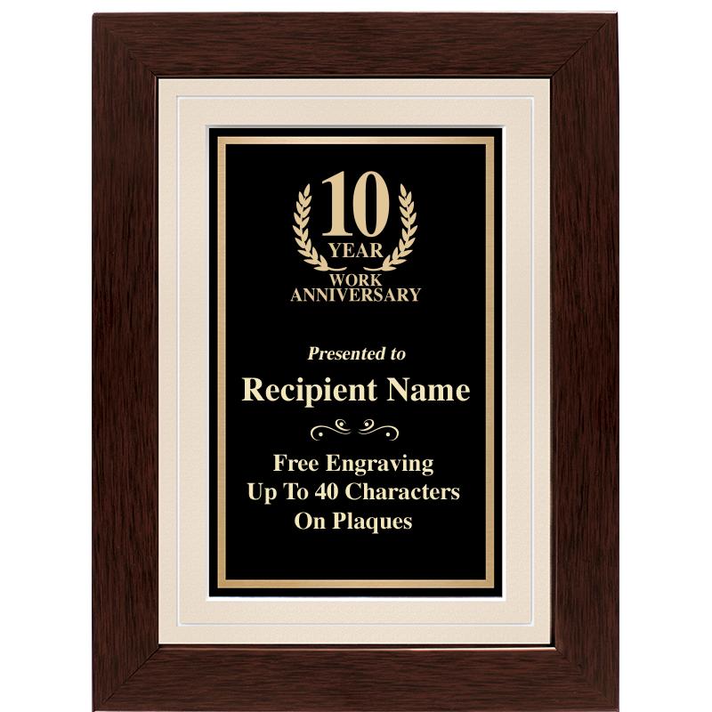 12"x9" GROVE BEIGE PLAQUE