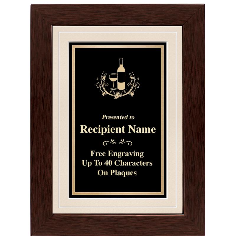 12"x9" GROVE BEIGE PLAQUE