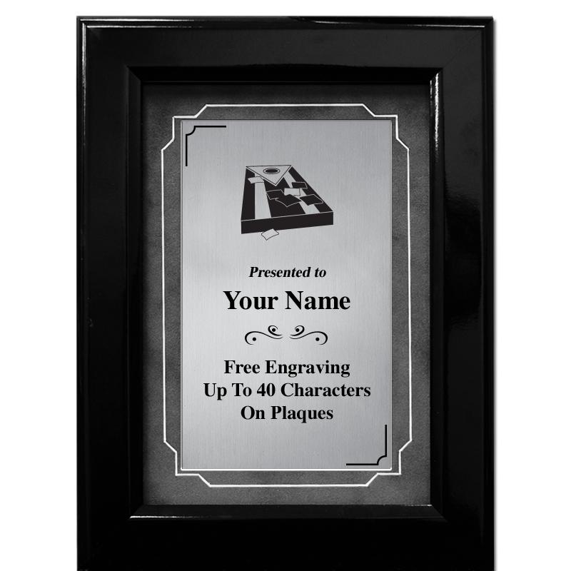 9"X12" GROVE BLACK GLOSS GREY