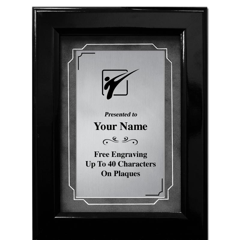 9"X12" GROVE BLACK GLOSS GREY