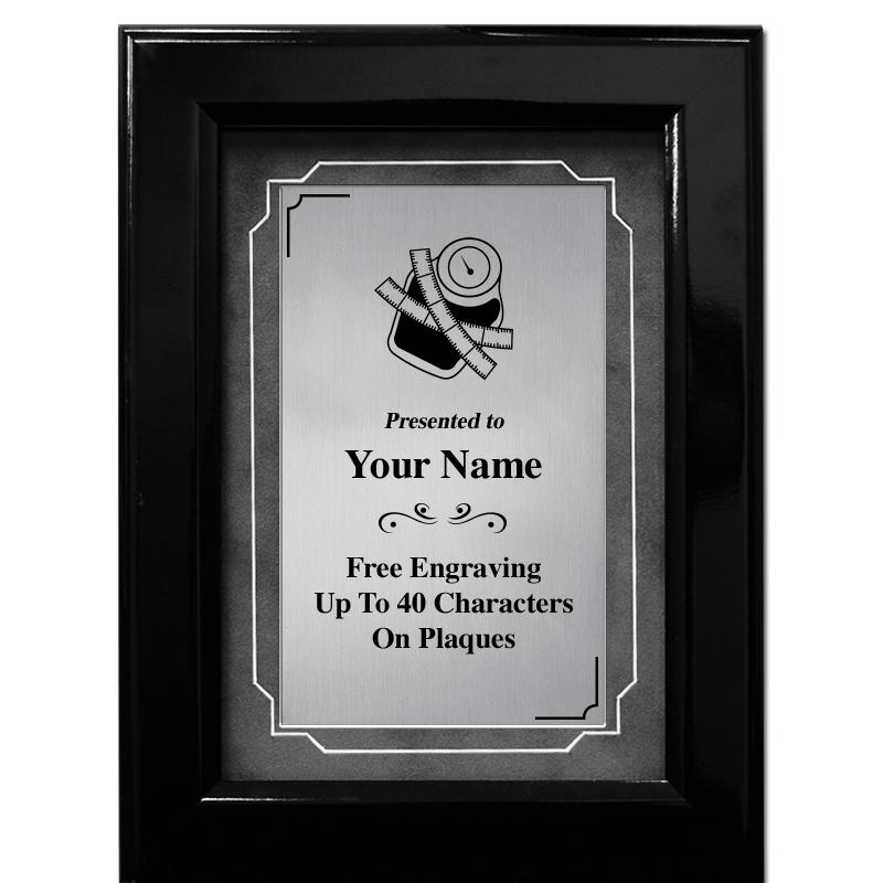 9"X12" GROVE BLACK GLOSS GREY