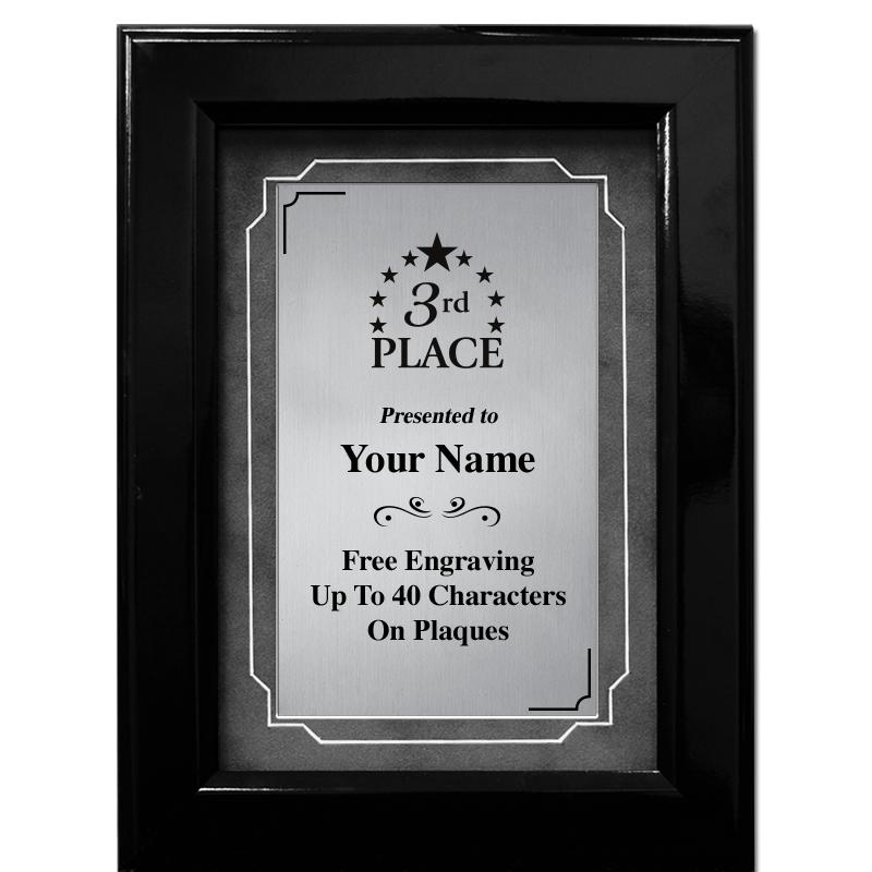 9"X12" GROVE BLACK GLOSS GREY