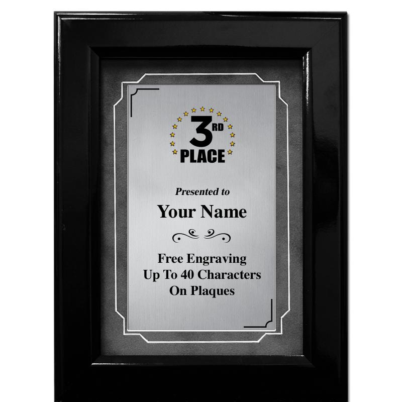 9"X12" GROVE BLACK GLOSS GREY