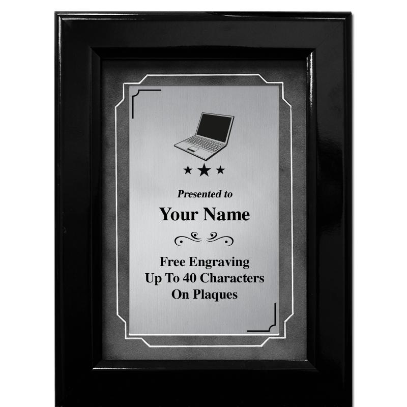 9"X12" GROVE BLACK GLOSS GREY