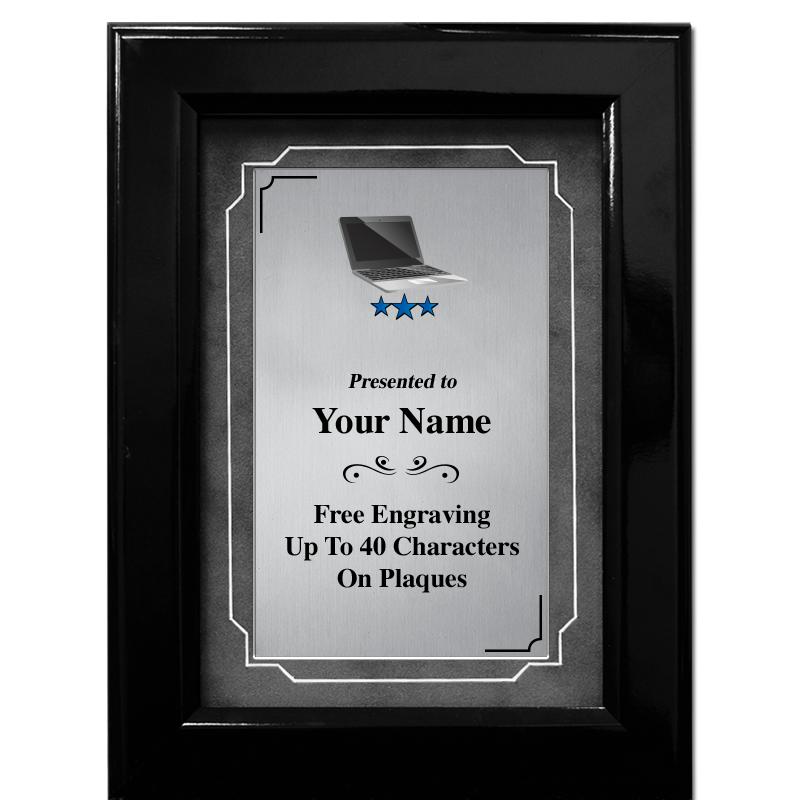 9"X12" GROVE BLACK GLOSS GREY