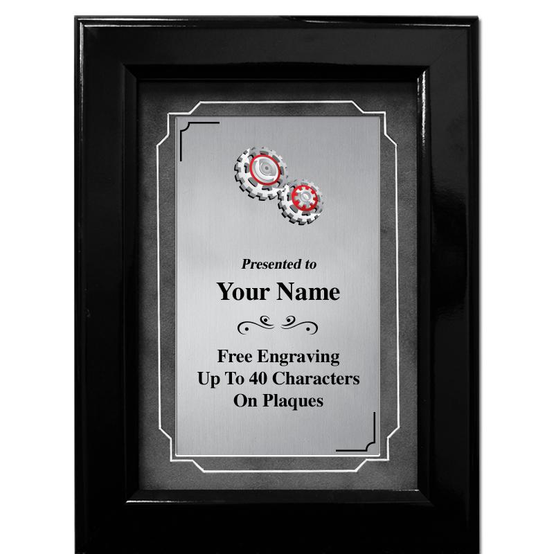 9"X12" GROVE BLACK GLOSS GREY