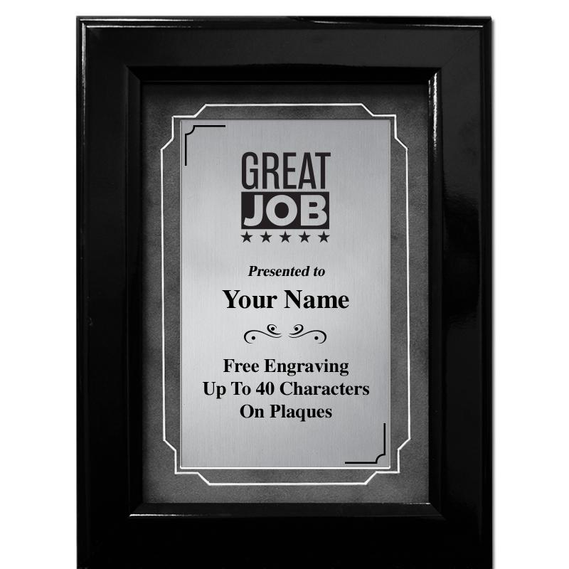 9"X12" GROVE BLACK GLOSS GREY