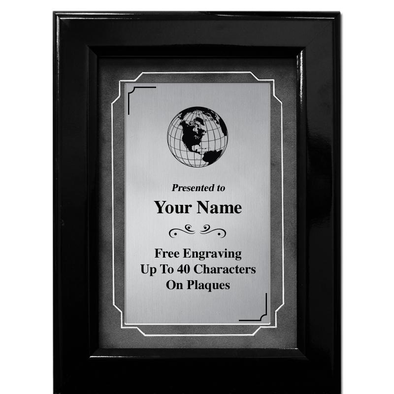 9"X12" GROVE BLACK GLOSS GREY