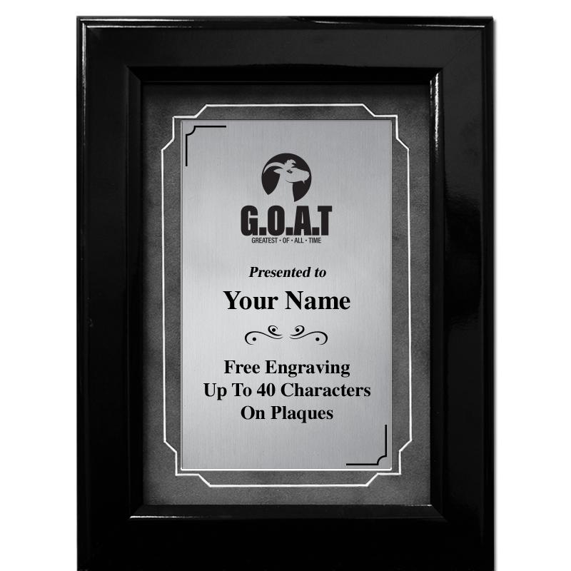 9"X12" GROVE BLACK GLOSS GREY