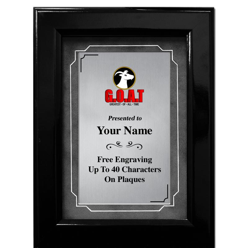 9"X12" GROVE BLACK GLOSS GREY