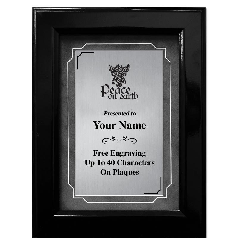 9"X12" GROVE BLACK GLOSS GREY