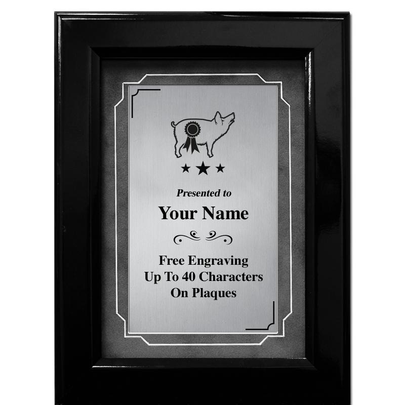 9"X12" GROVE BLACK GLOSS GREY