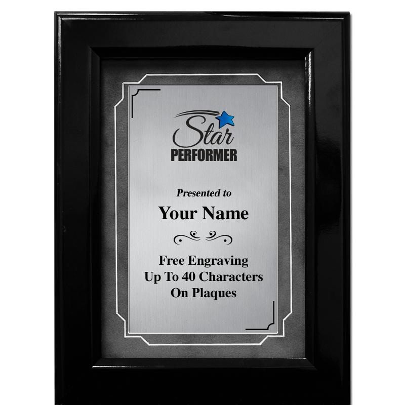 9"X12" GROVE BLACK GLOSS GREY