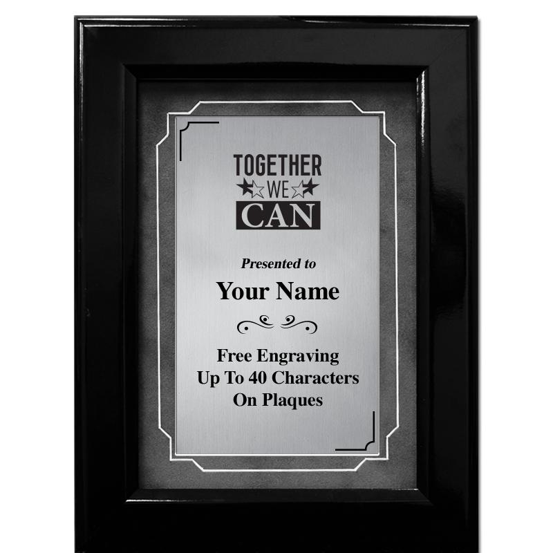 9"X12" GROVE BLACK GLOSS GREY