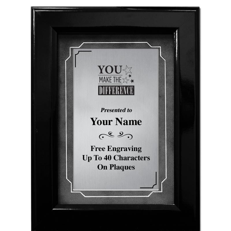 9"X12" GROVE BLACK GLOSS GREY