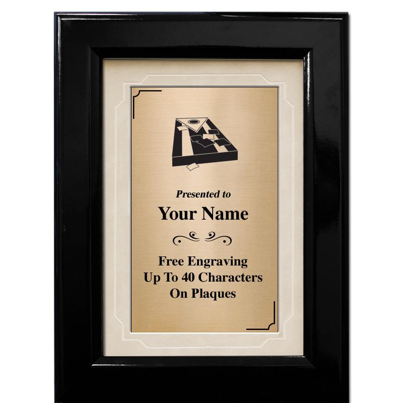 12"x9" GROVE BLACK GLOSS TAN