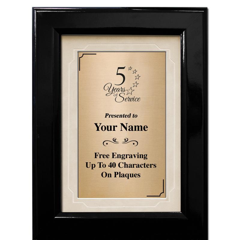 Years of Service Plaques - Crown Awards