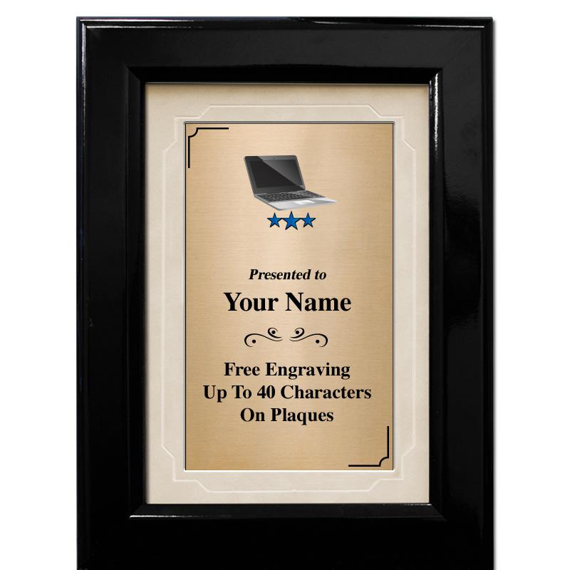 12"x9" GROVE BLACK GLOSS TAN