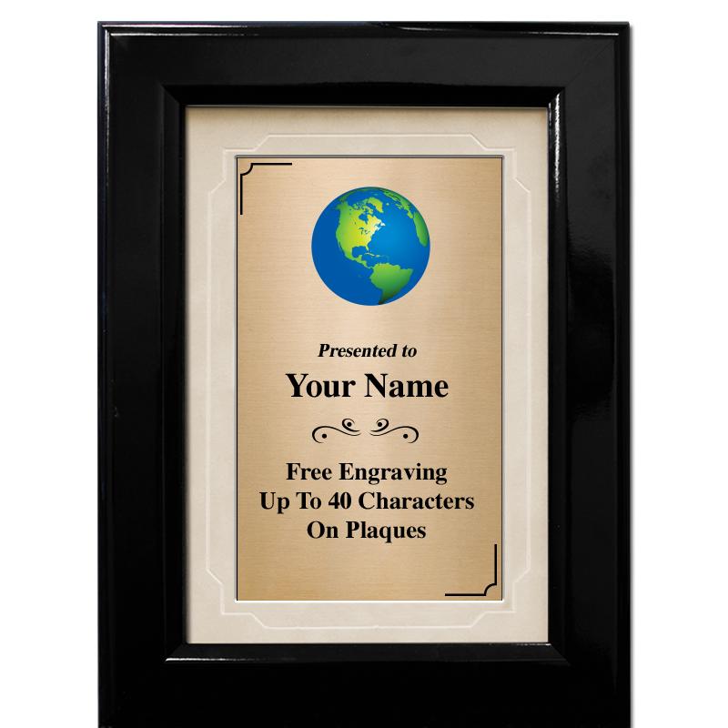 12"x9" GROVE BLACK GLOSS TAN