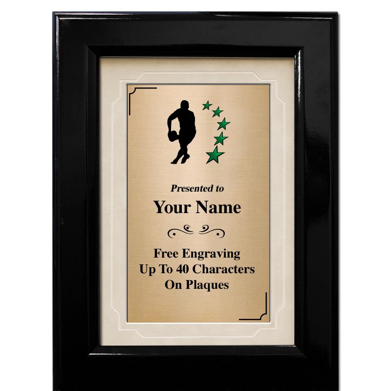 12"x9" GROVE BLACK GLOSS TAN