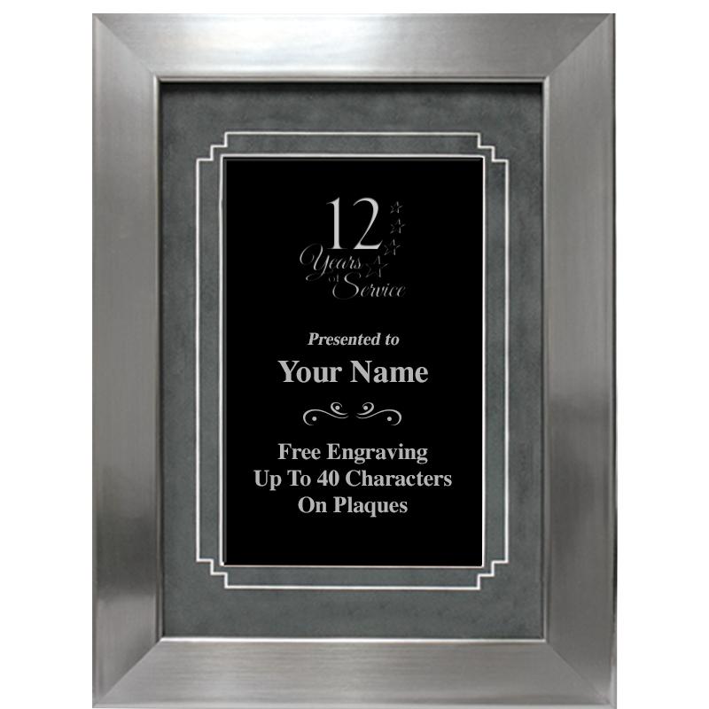 12"x9" GROVE SILVER
