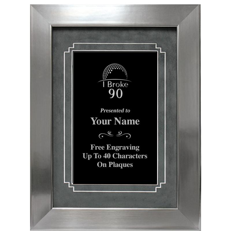 12"x9" GROVE SILVER