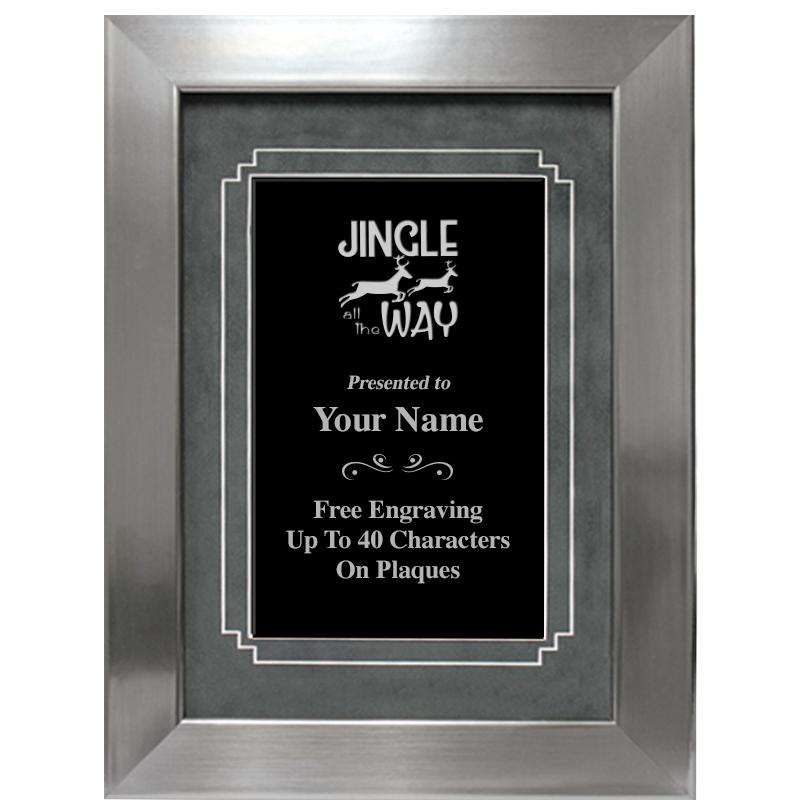 12"x9" GROVE SILVER