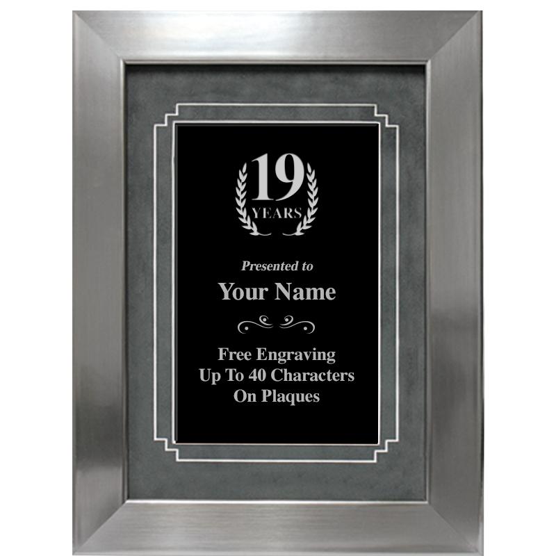 12"x9" GROVE SILVER