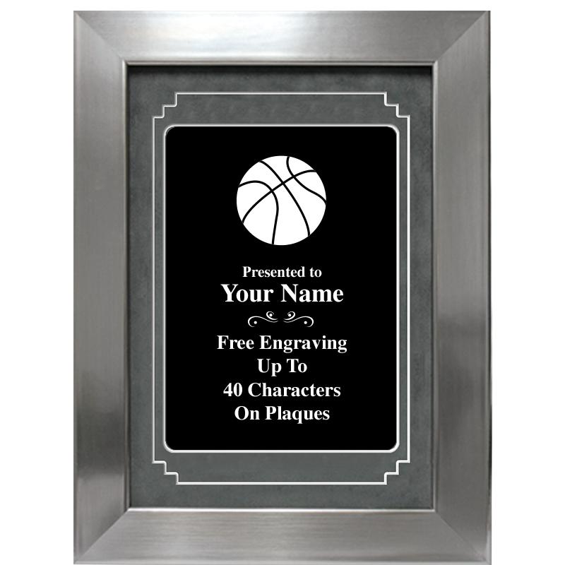 9 X 12 GROVE BLACK MTL PLT PLQ