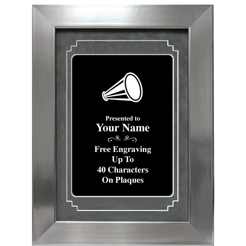 9 X 12 GROVE BLACK MTL PLT PLQ