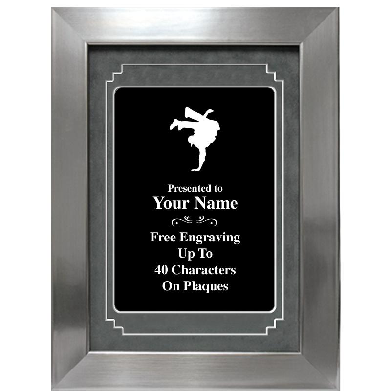 9 X 12 GROVE BLACK MTL PLT PLQ