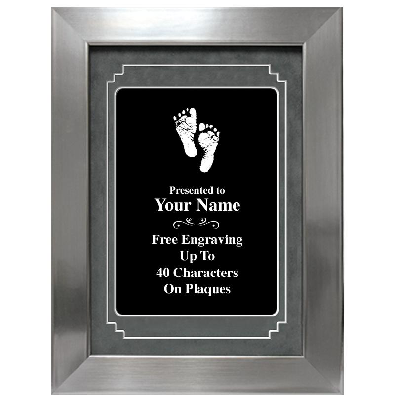 9 X 12 GROVE BLACK MTL PLT PLQ