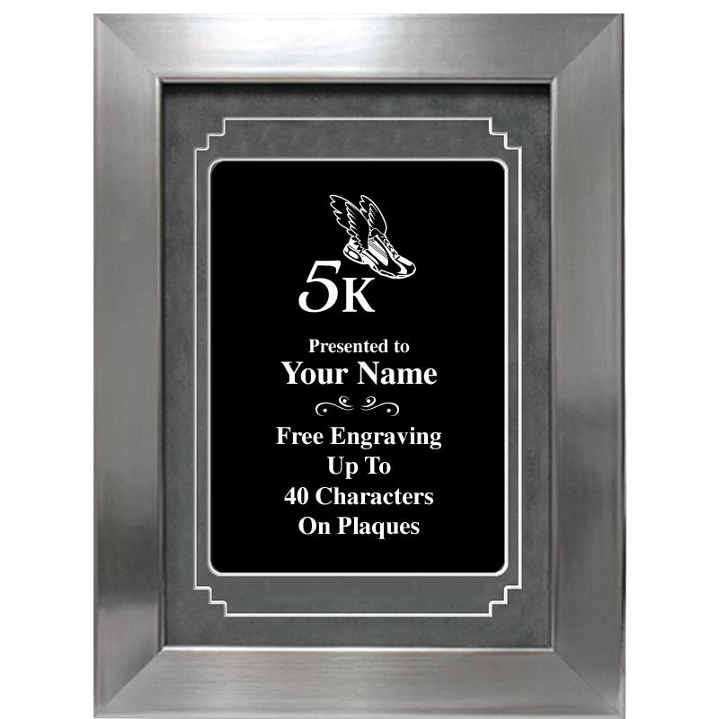 9 X 12 GROVE BLACK MTL PLT PLQ