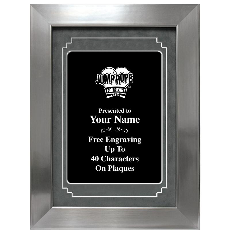 9 X 12 GROVE BLACK MTL PLT PLQ