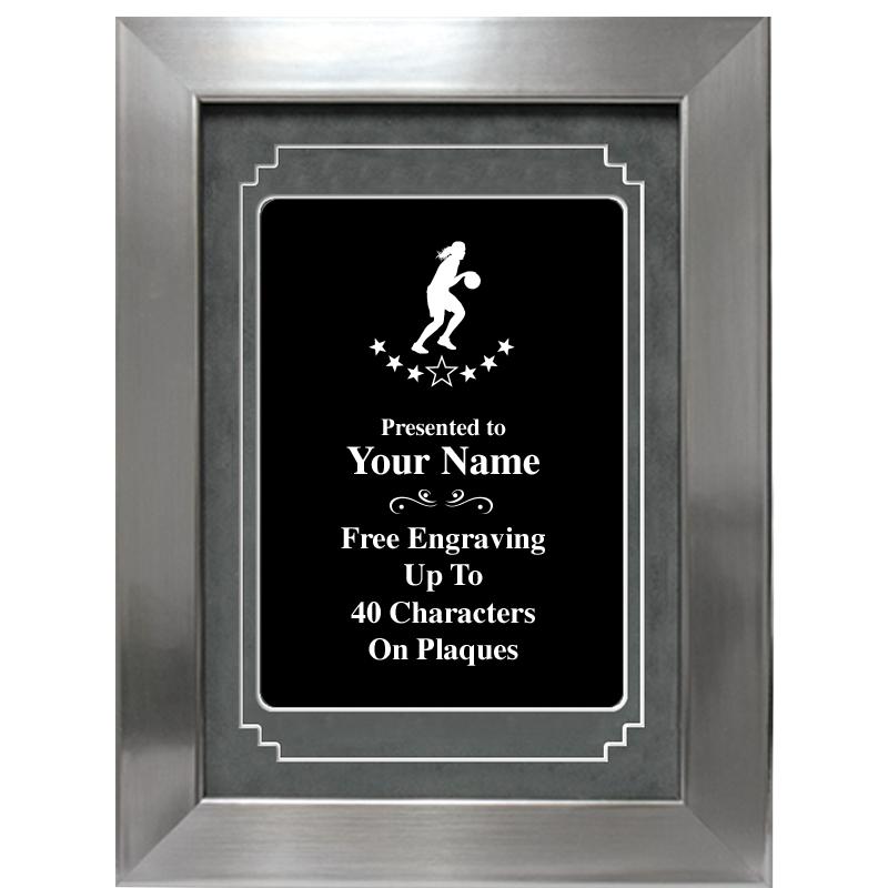 9 X 12 GROVE BLACK MTL PLT PLQ