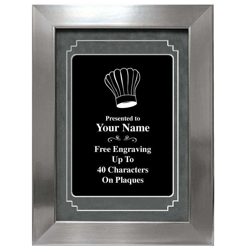 9 X 12 GROVE BLACK MTL PLT PLQ