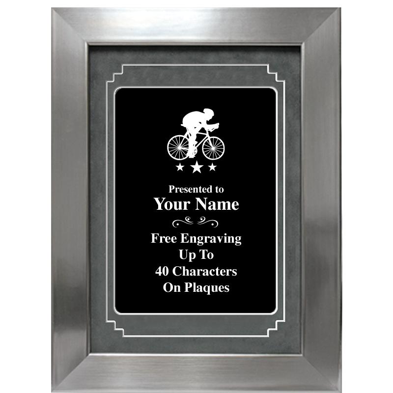 9 X 12 GROVE BLACK MTL PLT PLQ