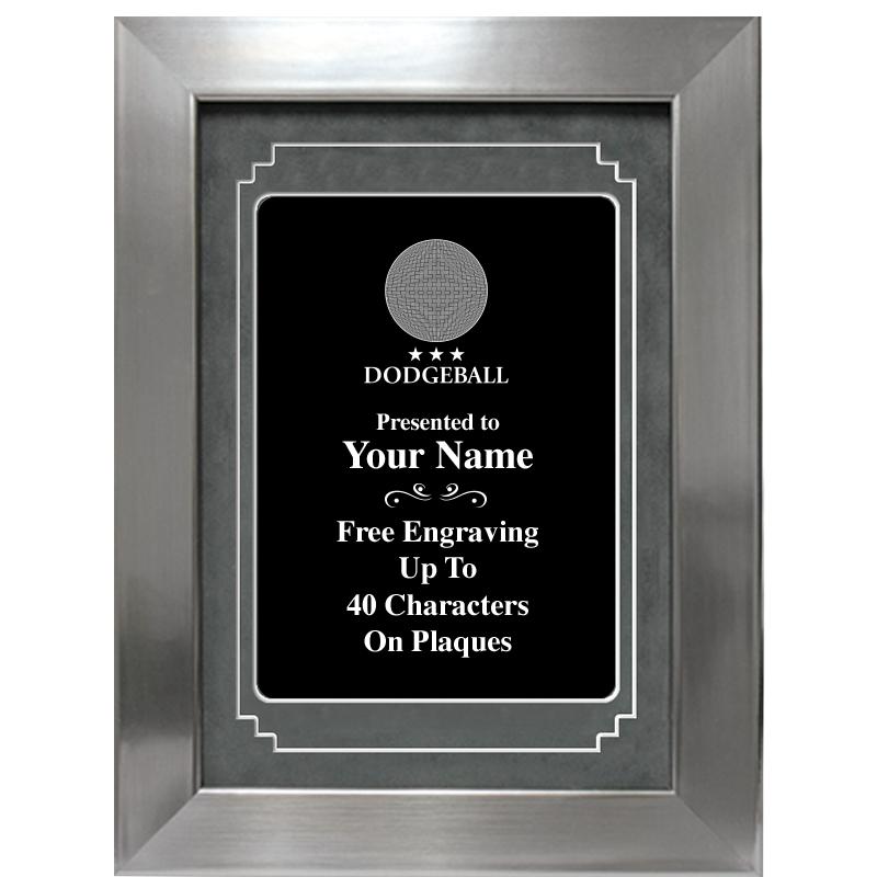 9 X 12 GROVE BLACK MTL PLT PLQ