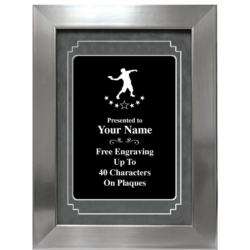 9 X 12 GROVE BLACK MTL PLT PLQ