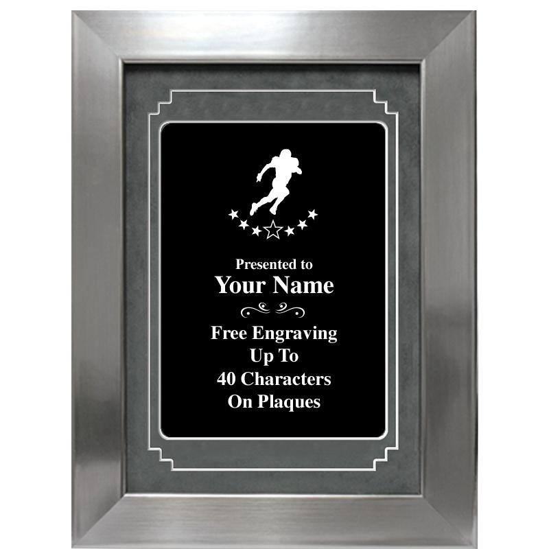 9 X 12 GROVE BLACK MTL PLT PLQ