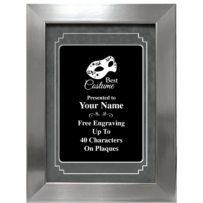 9 X 12 GROVE BLACK MTL PLT PLQ