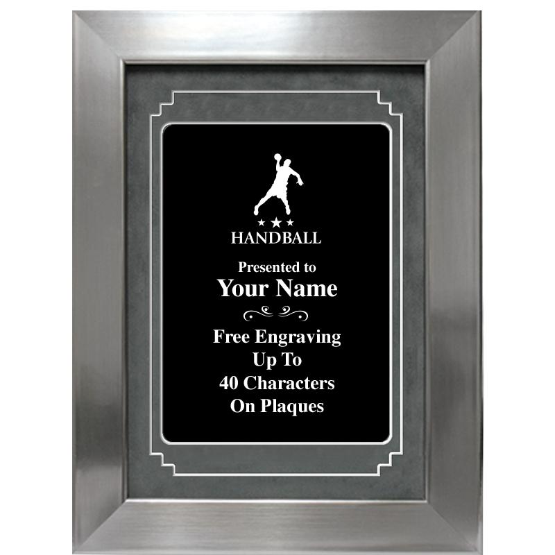 9 X 12 GROVE BLACK MTL PLT PLQ