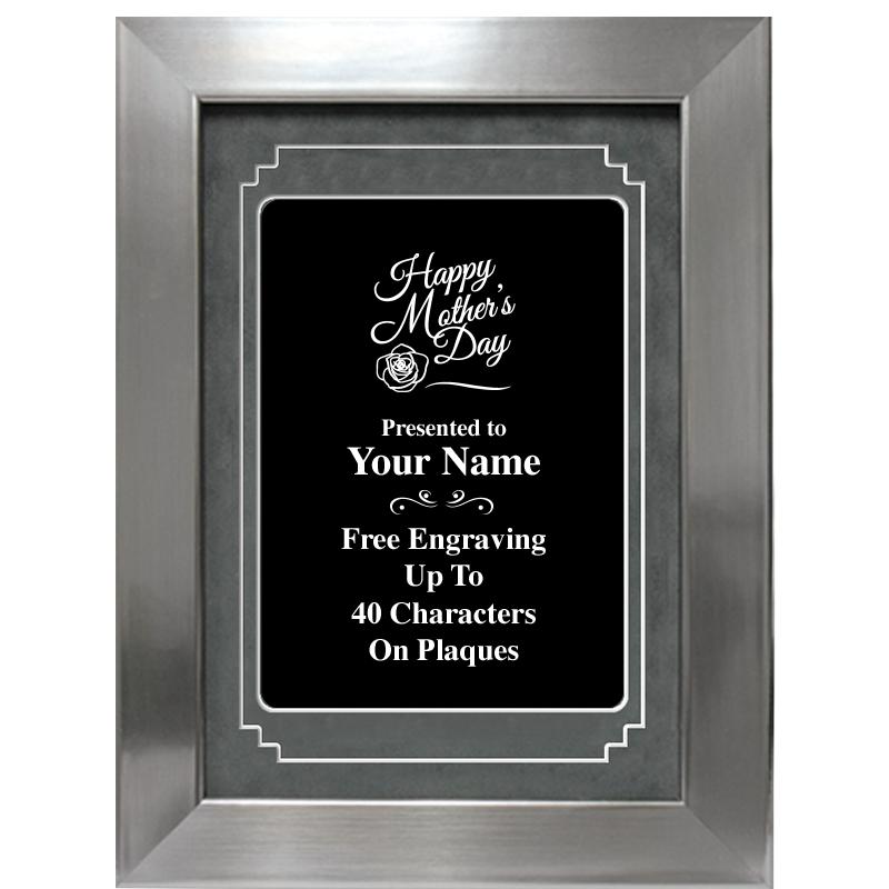 9 X 12 GROVE BLACK MTL PLT PLQ