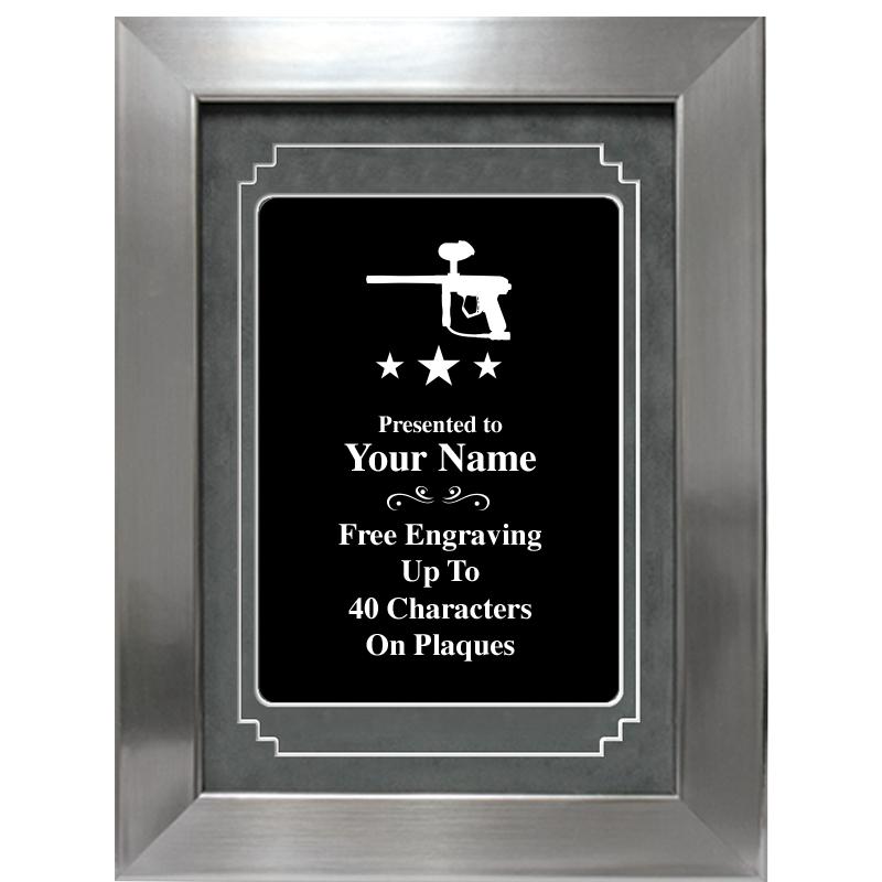 9 X 12 GROVE BLACK MTL PLT PLQ