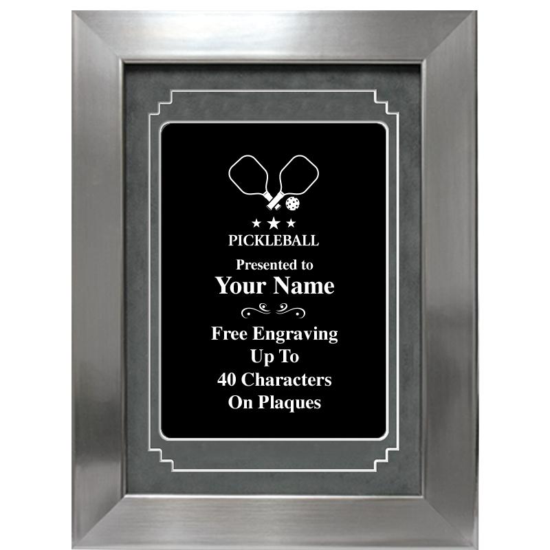 9 X 12 GROVE BLACK MTL PLT PLQ