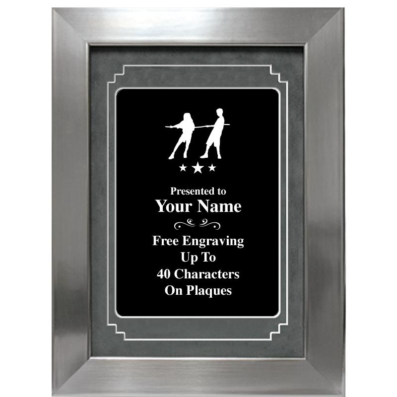 9 X 12 GROVE BLACK MTL PLT PLQ