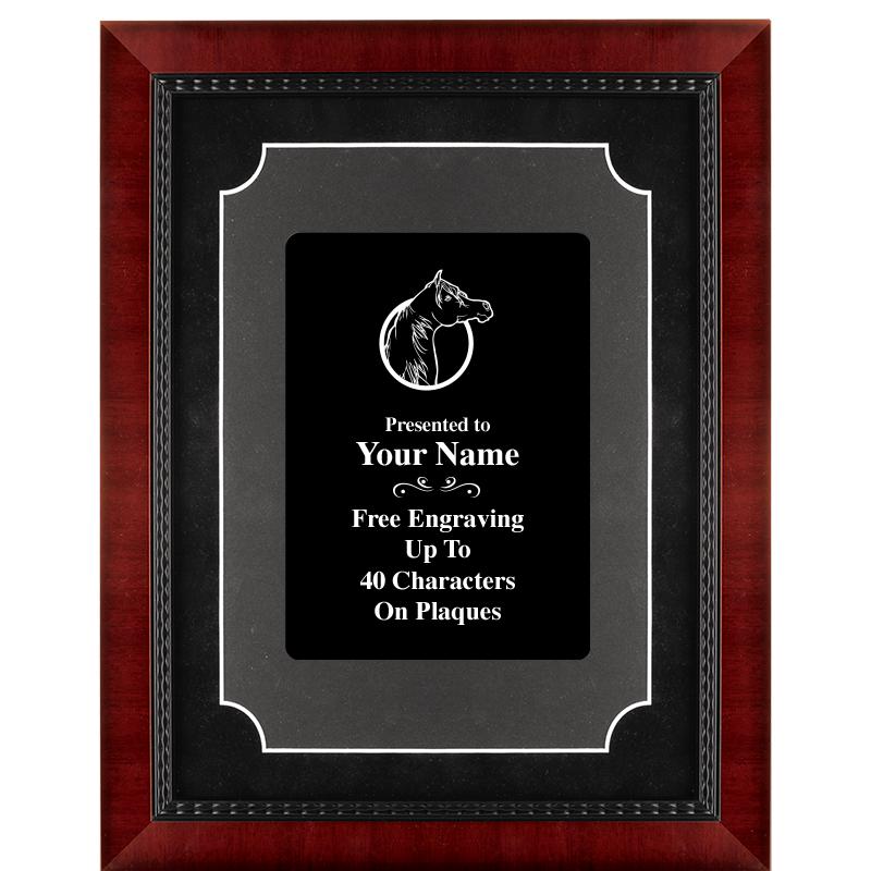 11X14 HEIRLOOM MTL BK PLT PLQ