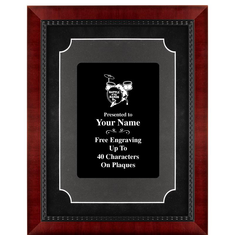 11X14 HEIRLOOM MTL BK PLT PLQ